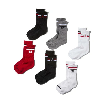 Icon Stripe Crew (6 Pares) Socks