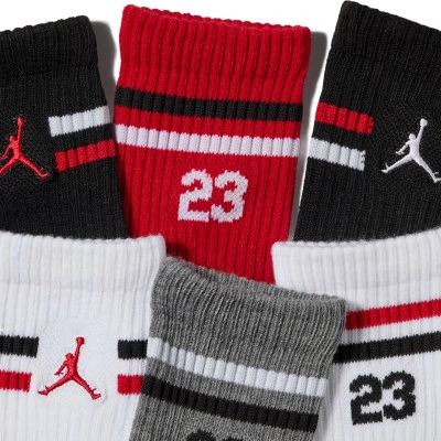 Icon Stripe Crew (6 Pares) Socks