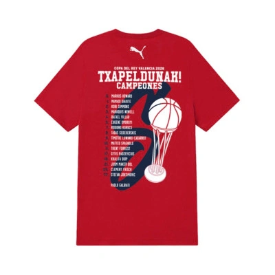 Kids Winners Baskonia Copa Del Rey 2026 T-Shirt