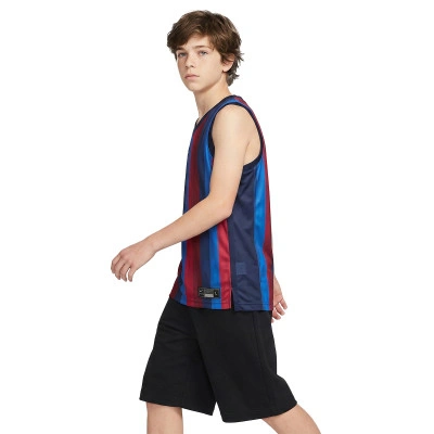Kids FC Barcelona 2026-2027 Home Kit Basketball Jersey