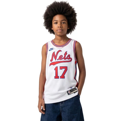 Camiseta Brooklyn Nets Swingman Hardwood Classics Michel Porter Jr Niño