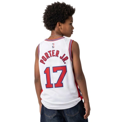 Camiseta Brooklyn Nets Swingman Hardwood Classics Michel Porter Jr Niño