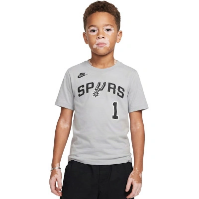 Camiseta San Antonio Spurs Essential Hardwood Classics Victor Wembanyama Niño