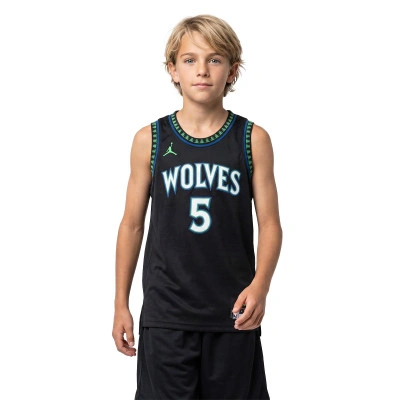 Kids Minnesota Timberwolves Swingman Statement Edition Anthony Edwards Jersey