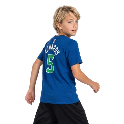 Kids Minnesota Timberwolves Essential Icon Edition Anthony Edwards T-Shirt