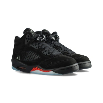 Kids Air Jordan 5 Retro Og Halloween Shoes