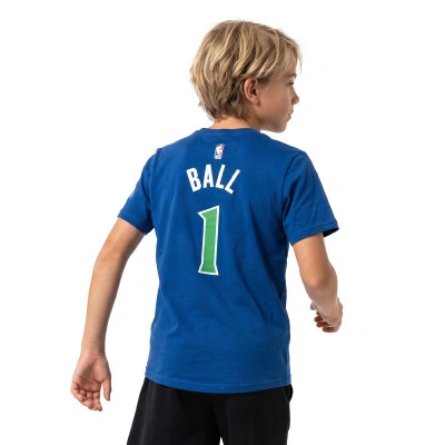 T-Shirt Minnesota Timberwolves Essential Icon Edition LaMelo Ball Criança