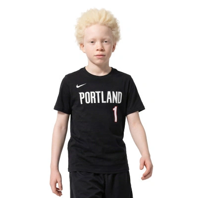 Kids Portland Trail Blazers Essential Icon Edition Ja Morant T-Shirt