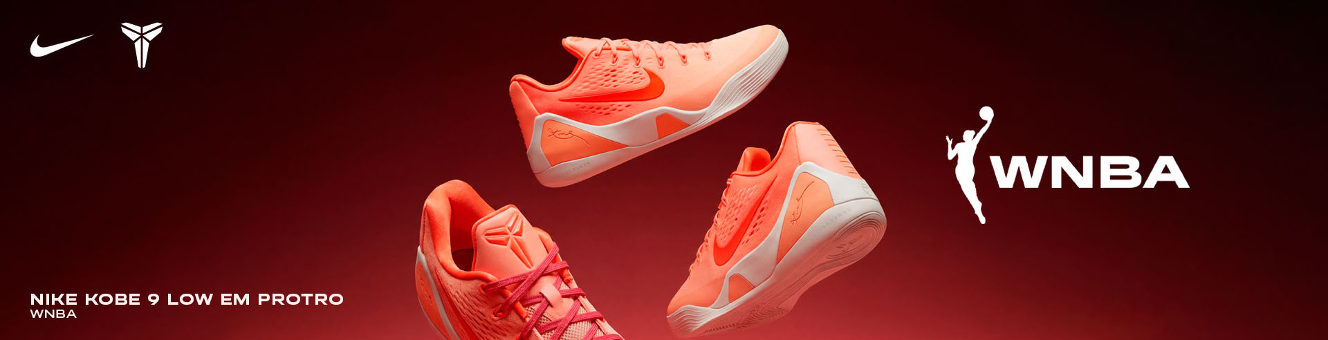 kobe 9 protro low (naranja)