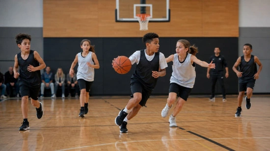 card Zapatillas de baloncesto para niños: cómo elegir talla, agarre y sujeción