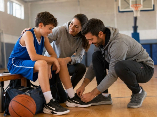 card Zapatillas de baloncesto para niños: guía para padres