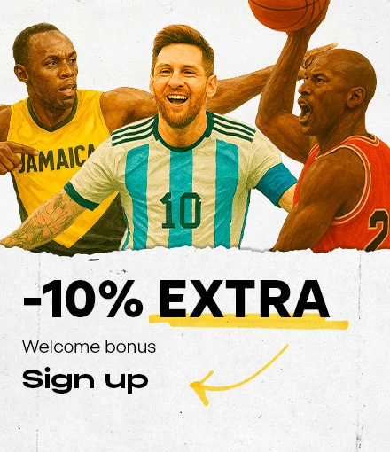 10% extra discount: Welcome bonus